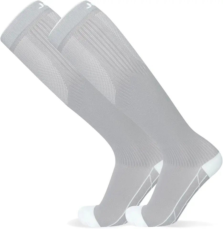 Meia de Compressão Cano Longo Melhor Para Academia,Corrida,Varizes,Viagens Melhor para homens e mulheres