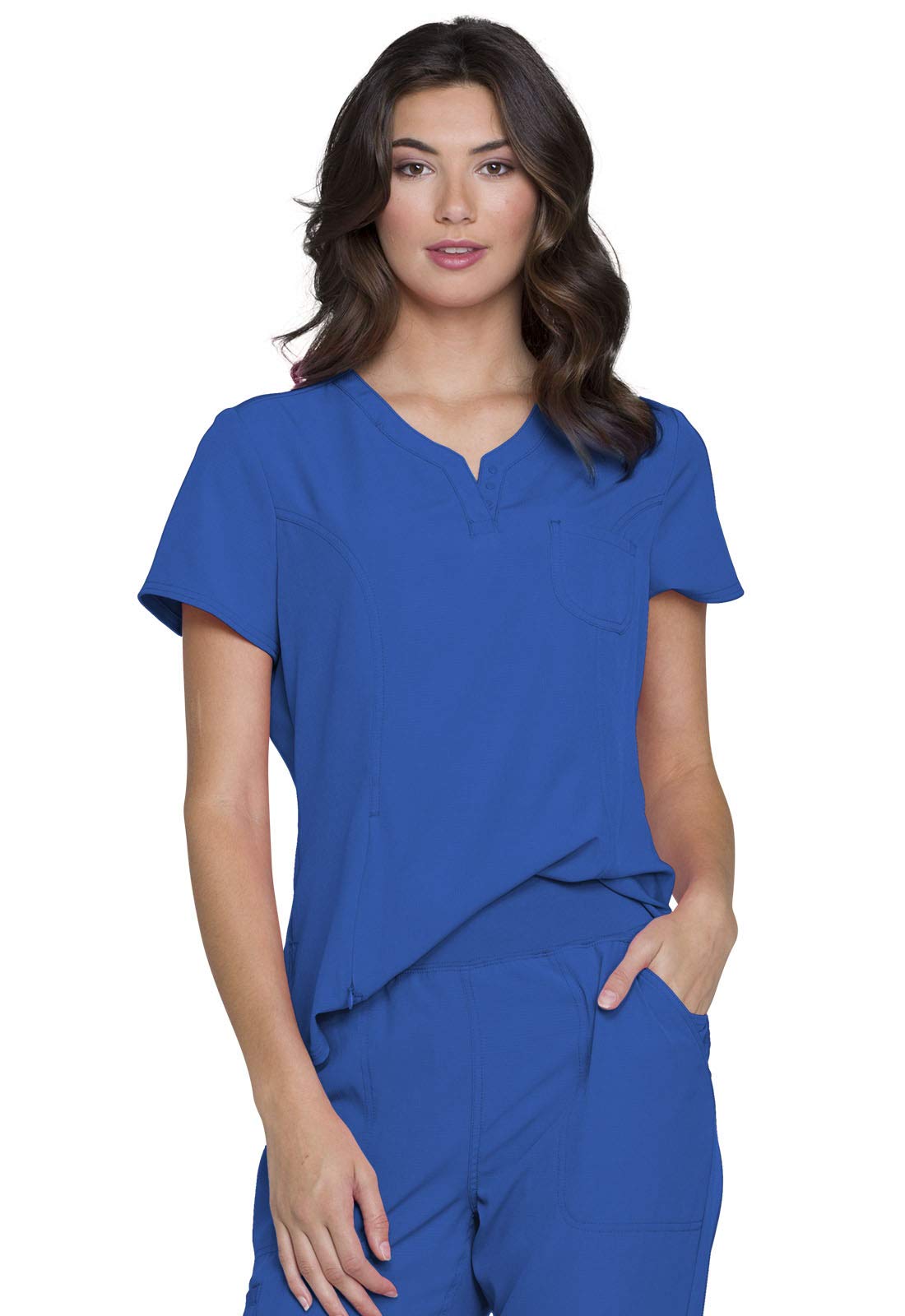 HeartSoul Break On Through Women Scrubs Top V-Neck HS710