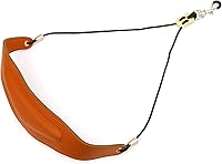 Vista 6 de Correa de saxofón acolchada para el cuello de saxofón con gancho giratorio, Naranja
