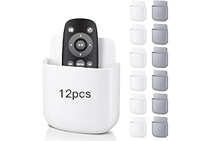 12Pcs Remote Control Mobile Phone Plug Wall Holder