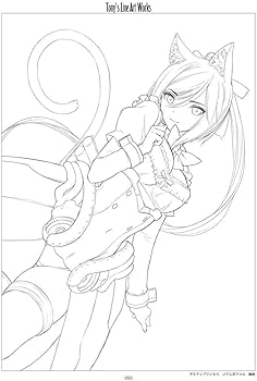 Tony's LINE ART Works -輝跡- ラフ＆線画集 Tony オリジナル