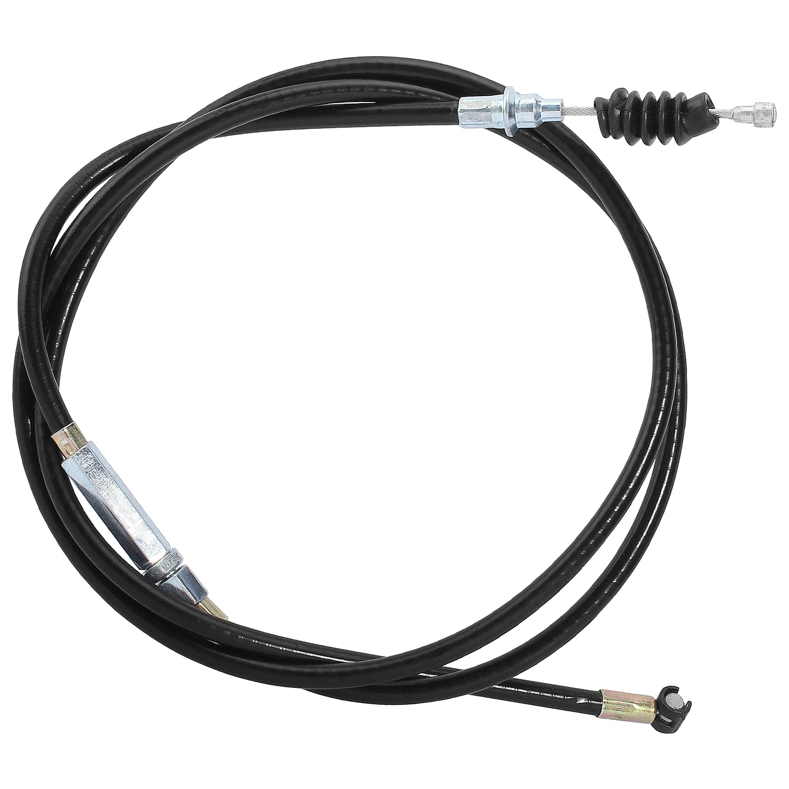 Cable de embrague ajustable negro de 50 pulgadas para 50 cc90 cc 110 cc 125 cc 140 cc 150 cc 200 cc 250 cc motocicleta ATV quad scooter Go Kart ciclomotor Pit Dirt Bike triciclo Buggy Apollo
