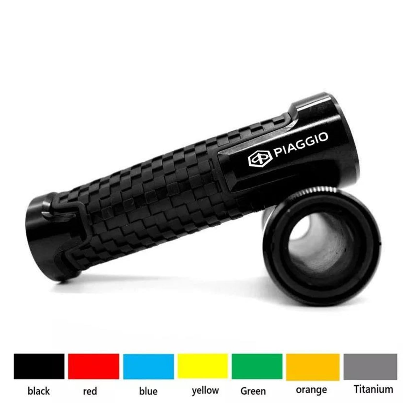 Estremità Del Manubrio Per Piagg&io Beverly 300 MP3 500 Medley Liberty Zip 50 150 125 Moto Manopole Manubrio 7/8" 22mm Manopole(Black)