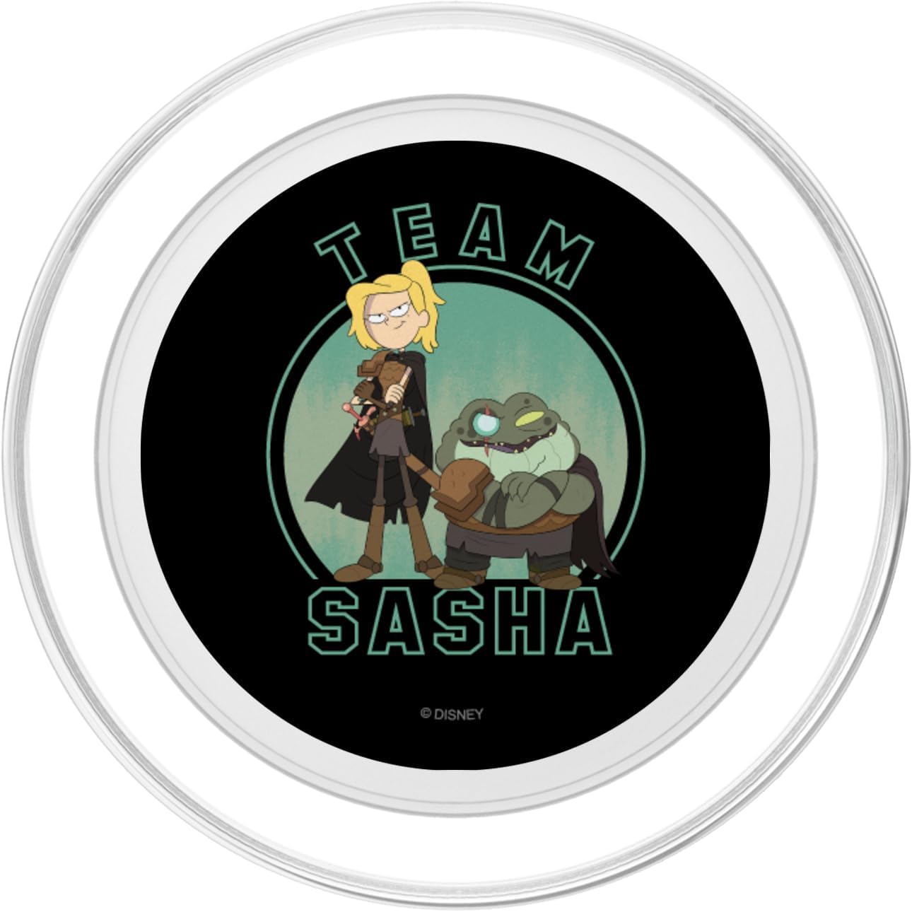 Disney Channel Amphibia Team Sasha PopSockets MagSafe PopGrip for iPhone