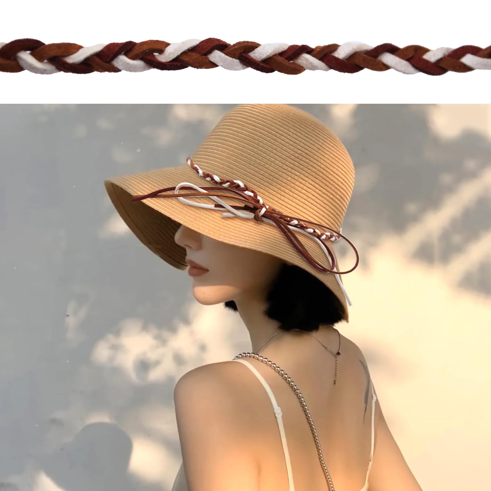 60 Rotoli Di Cordino In Pelle Scamosciata | 1m X 3mm | 60 Colori Per Bracciali, Collane Fai Da Te