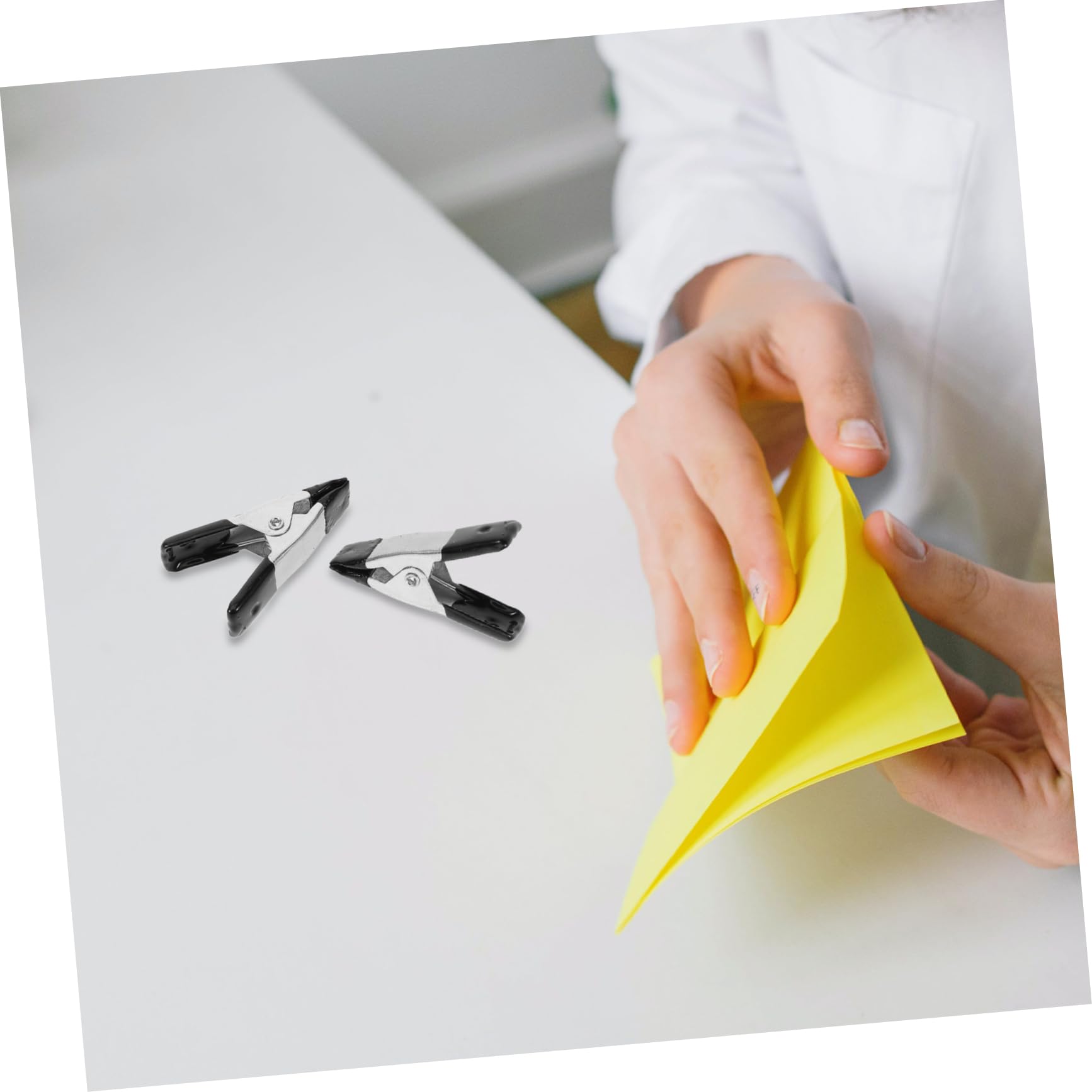 DOITOOL 5 Set Fermaglio A Molla Clip Per Fondale Pesante Clip Pesanti Clip Sullo Sfondo Della Fotografia Grandi Morsetti Morsetto Morsetti A Molla Per Carichi Pesanti Black Pvc 20 Pezzi*5