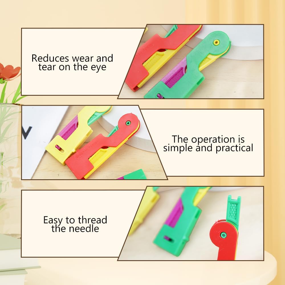 Sewing Machine Needle Inserter 10 Pcs Automatic Theading Aid