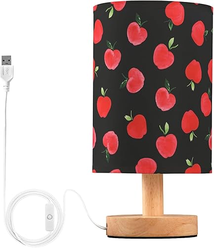 Miniatura 18 de Lámpara de mesa para tabla de surf, palmera en playa tropical, lámpara retro de verano con base de madera, lámpara de tela, lámpara de mesita