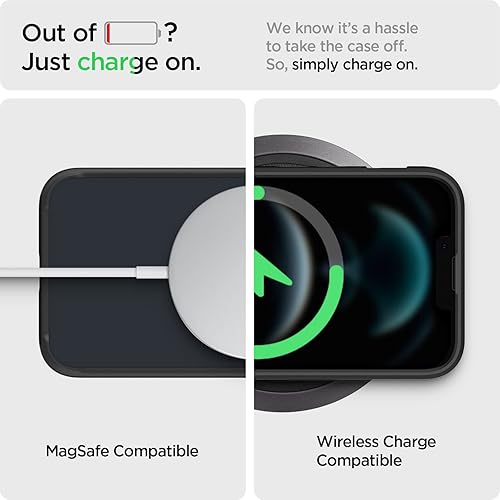 Miniatura 7 de Spigen - Funda ultra híbrida diseñada para iPhone 13 (2021) - negro escarcha