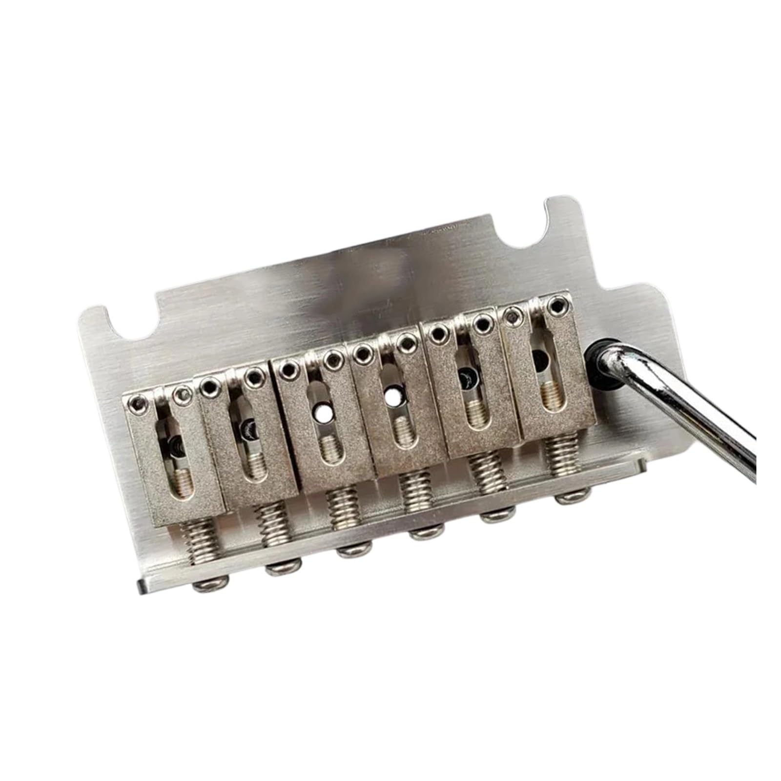 Puente Trémolo Para Guitarra Eléctrica Bloque Y Montura De Acero Inoxidable/latón | Puente de guitarra(KY06S-SS)