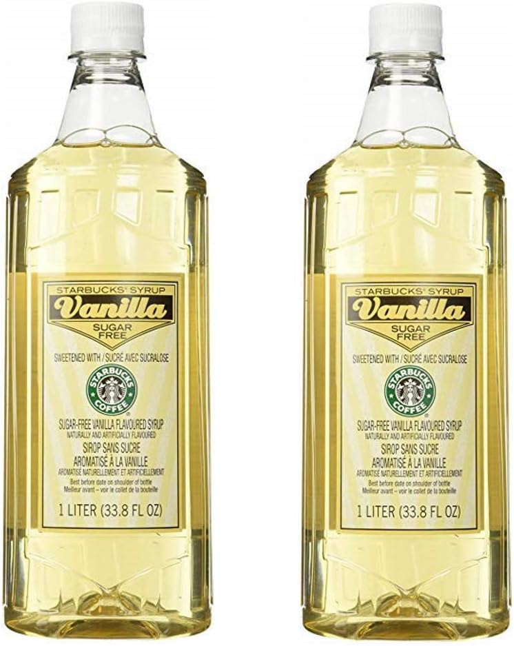 Starbucks Flavored Syrup (Sugar-free Vanilla, 2 Bottle Pack)