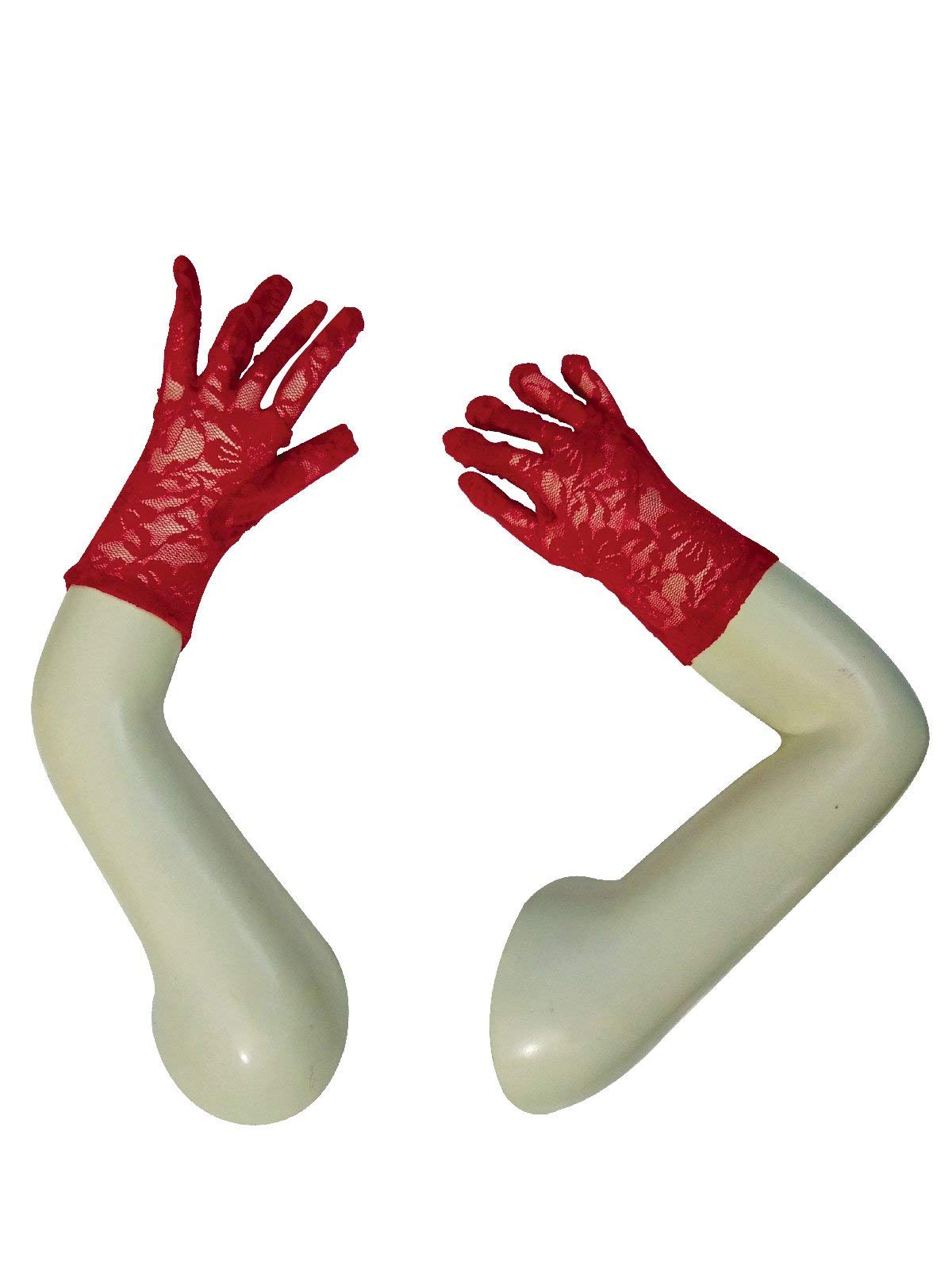 BookMyCostume Red Hand Lace Gloves Dance Costume Accessory for Girls 2-5 yrs (B08KT7Y9VN) Amazon Price History, Amazon Price Tracker