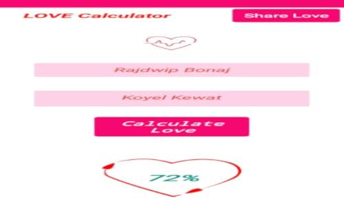 Best Love Calculator App | Calculate Your Love