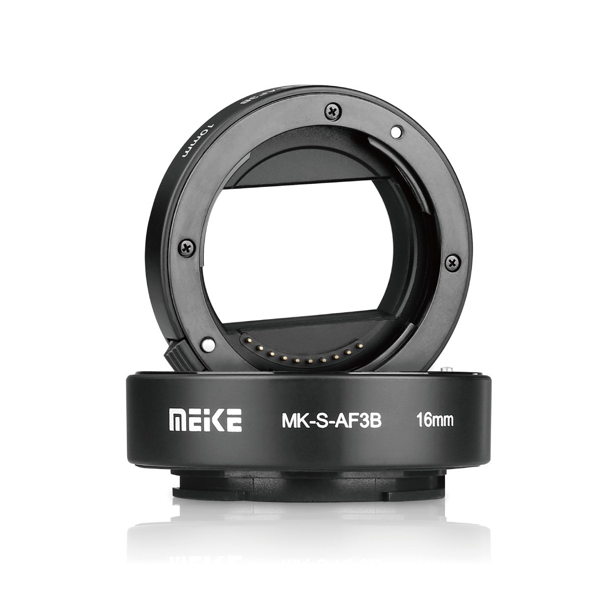 Meike Verlängerungsrohr Set 10mm + 16mm Für Sony E-Mount - Makro Adapter Für Nahaufnahmen