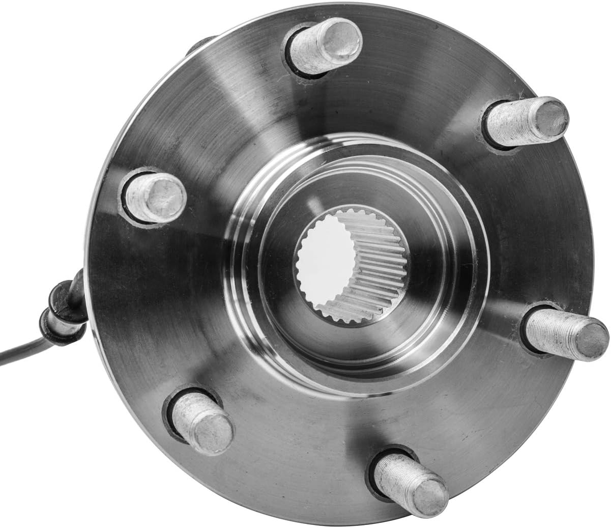 TUCAREST 515065 (for 4WD Only) Front Wheel Bearing and Hub Assembly Compatible with 2005-2018 Ni-ssan Frontier, 05-12 Pathfinder, 05-15 Xterra /09-12 Su-zuki Equator [4WD 4x4 6 Lug W/ABS]