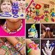 LUZOON 2800+ Loom Bänder Set, 36 Farben Armbänder Selber Machen Gummibänder Kinder Basteln Schmuck Selber Machen Set Schmuckbastelsets für Kinder Mädchen Jungs (2800+ 36Farben) (2800+ 36Farben)