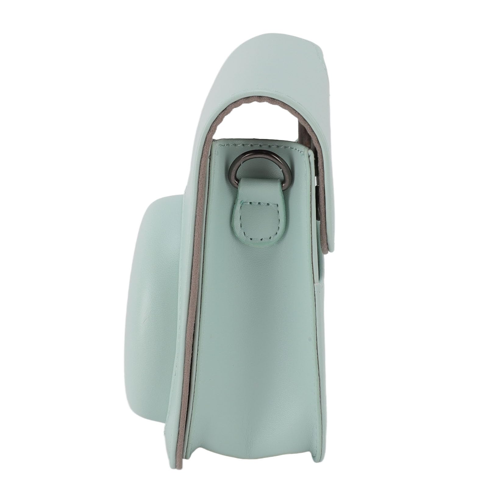 Mini 12 Accessori Custodia per Fotocamera Colorata in Pelle PU con Album Fotografico per gli Amanti della Fotografia Istantanea (Verde)