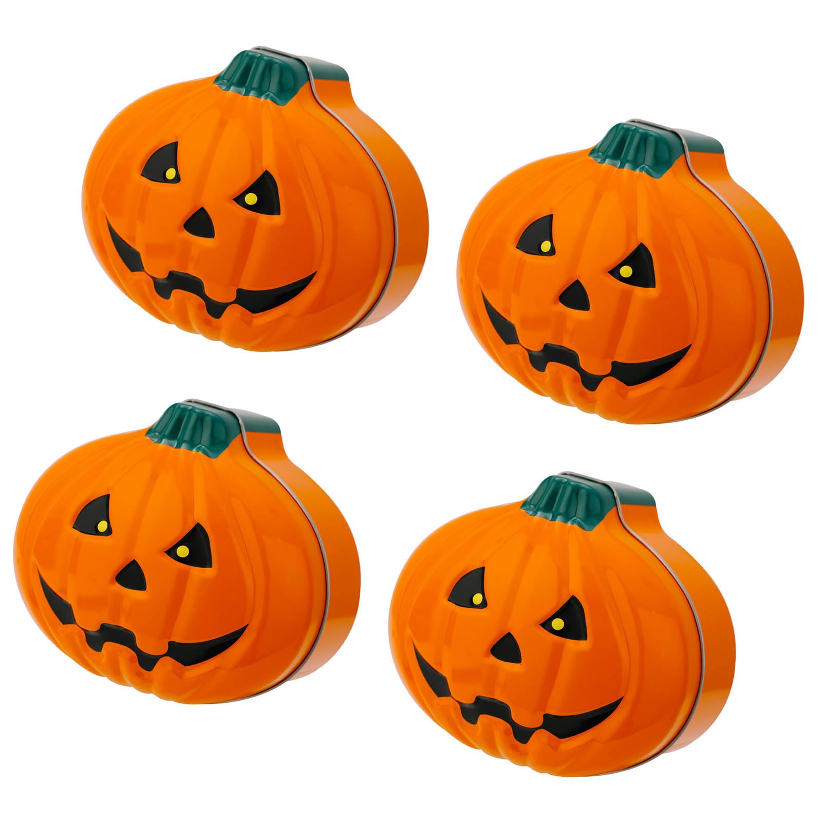 Jazuaiao Metal Halloween Box Perfect for Storing Candies and Decorating Your Space Practical Tinplate Container Metal Box