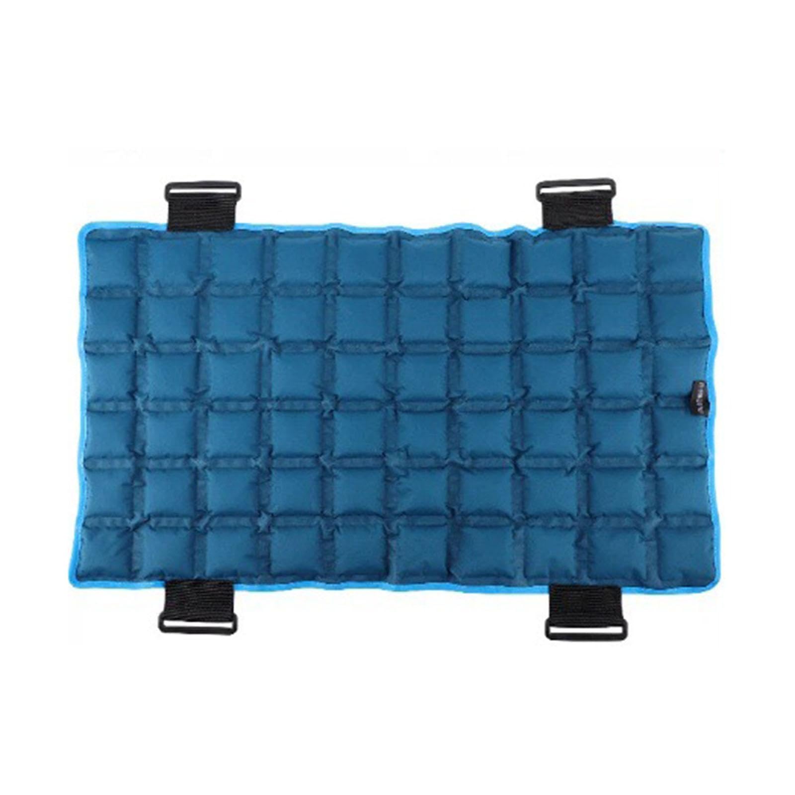 perfk Bolsa de hielo portátil multiusos reutilizable con correas para compresas frías y calientes, ideales para, ejercitar tobillos, espalda y