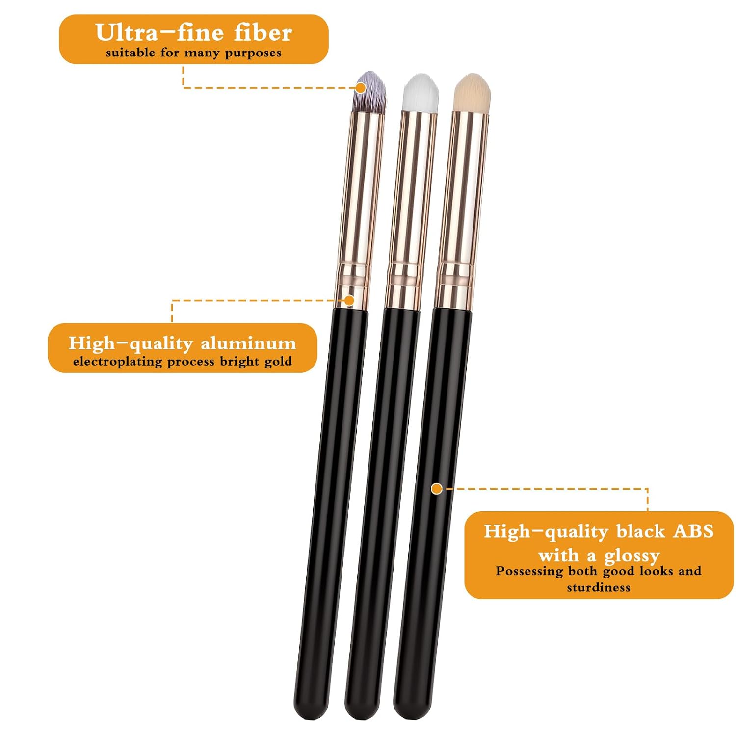 6Pcs Small Eyeshadow Brush, Eye Makeup Brush Set Makeup Brushes image 3