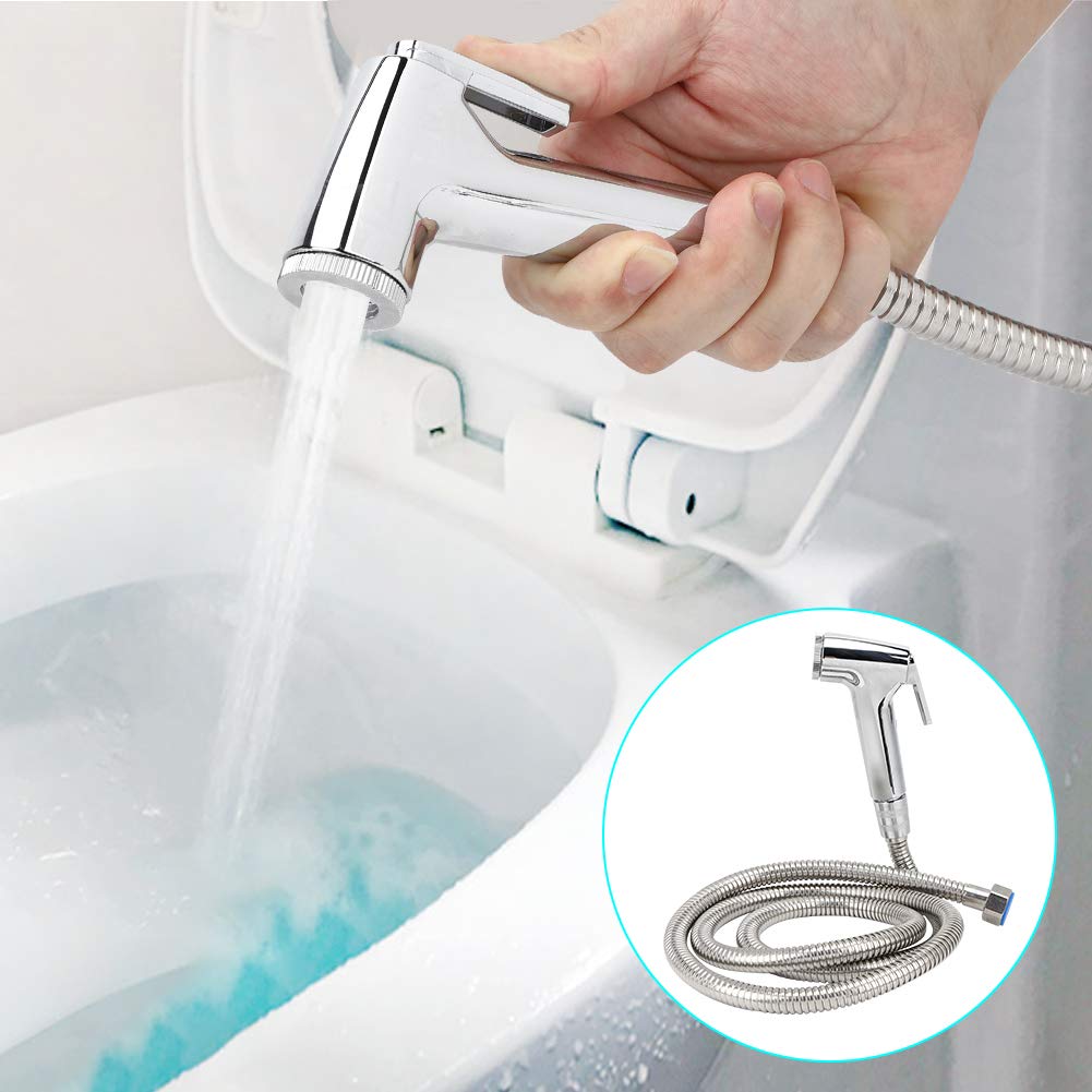 01 Toilet Sprayer Handheld Bidet Portable Shower Sprayer Toilet Bidet Spray Head Toilet Spray Head G1 2in Bidets — view 4