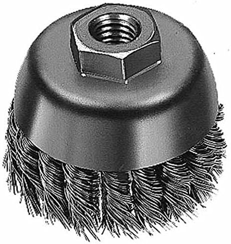 Milwaukee Electric - 3-1/2 KNOT WIRE CUP BRUSH - CARBON STEEL