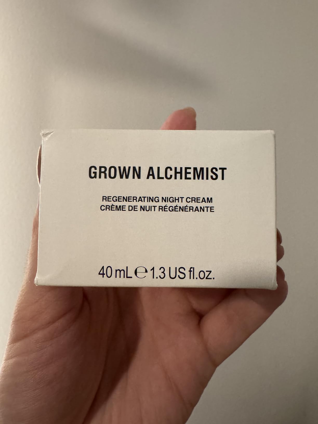 Grown Alchemist Regenerating Night Cream, 40ml, Anti-Aging Moisturizer for Firming, Collagen Boost & Wrinkle Reduction