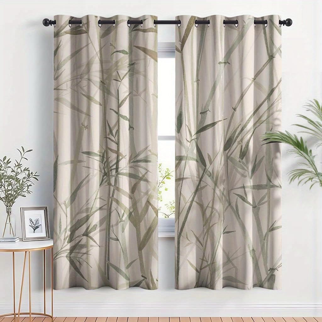 Rideaux occultants thermiques antibruit de taille 70x122 cm pour fenêtres et dressing