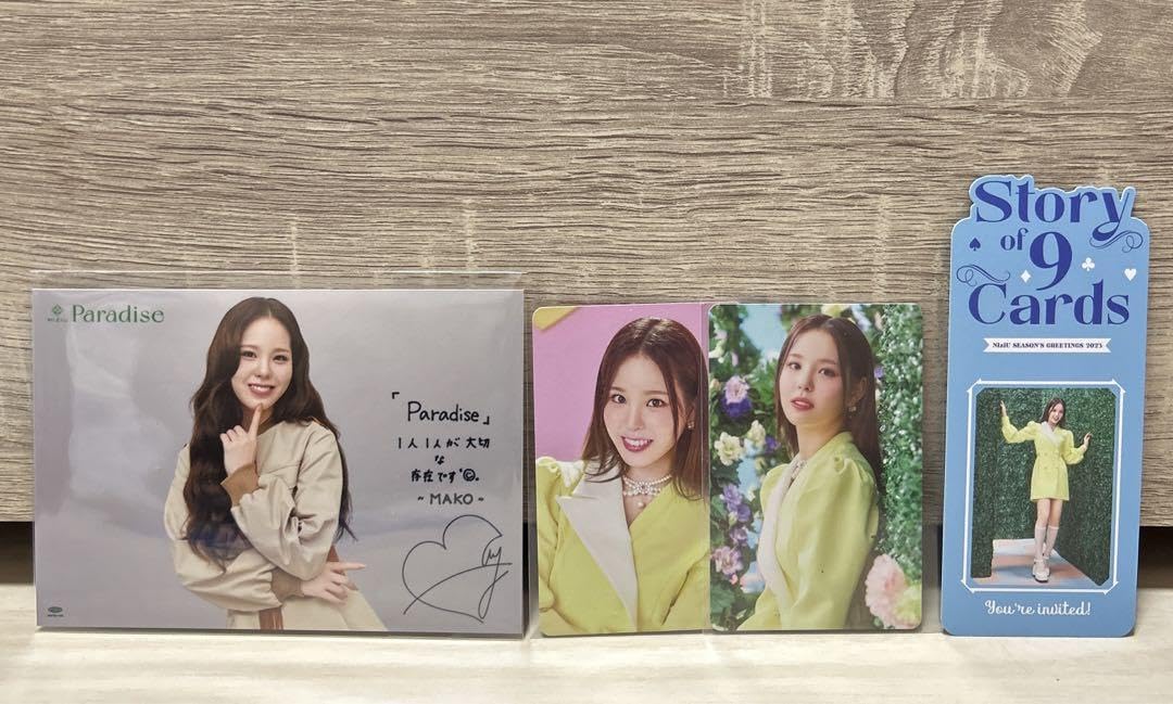 NiziU〜hmv特典 シーグリ “Story of 9 Cards” NiziU 新曲 1st EP『RISE