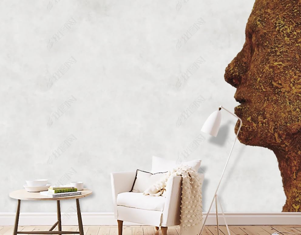 Papier peint intissé avec portrait stéréoscopique pour poster géant mural 150x105 cm