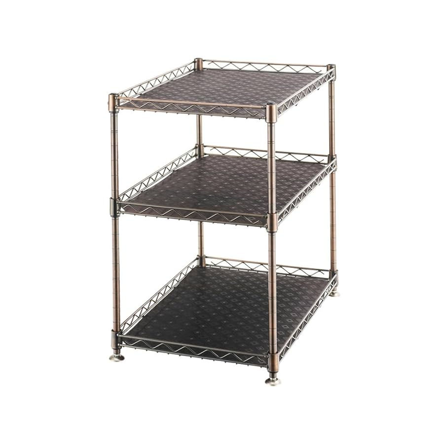 ドウシシャ　Luminous ルミナス　スチールラック Luminous ルミナス スチールラック ガーデンラック 幅60 3段