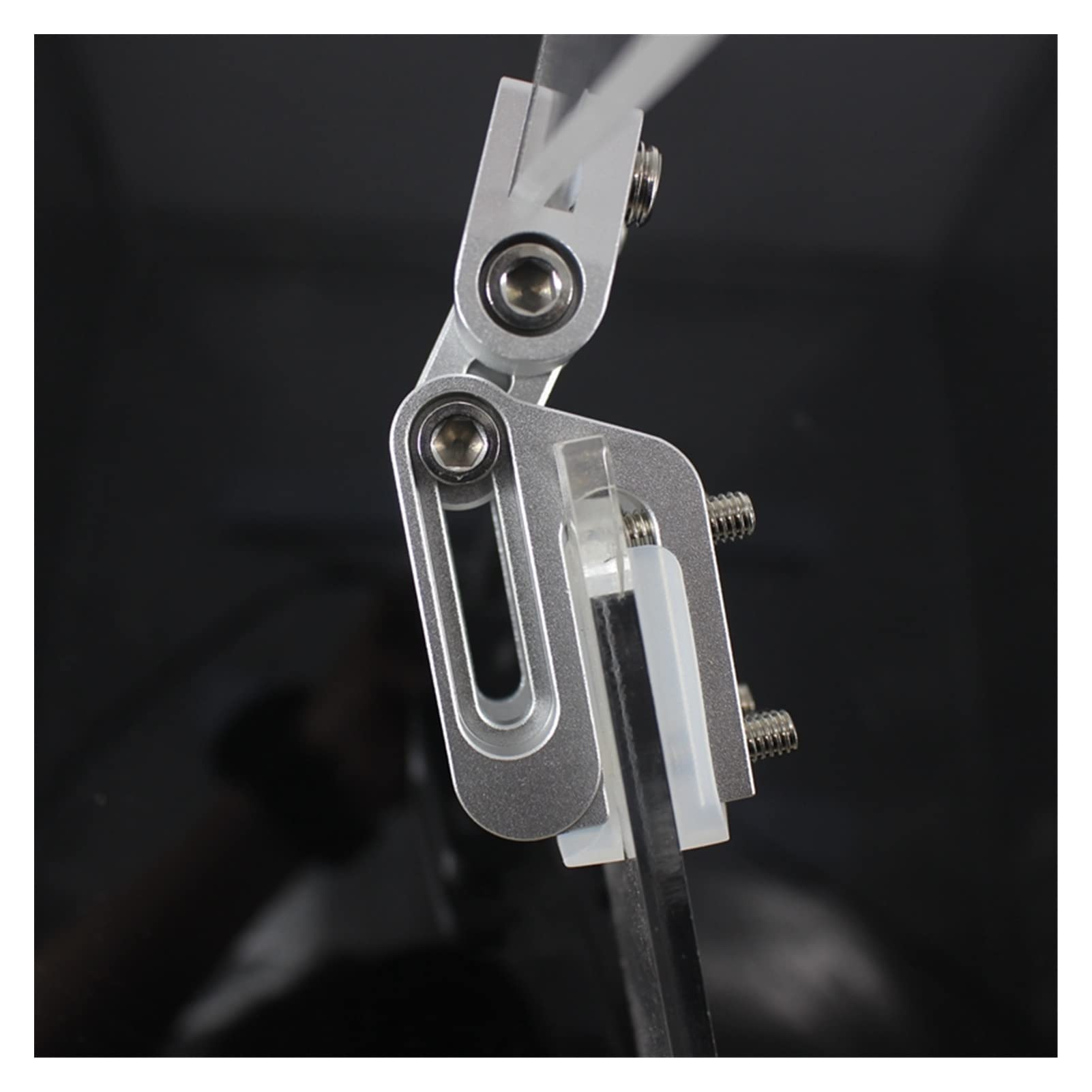 Deflettore Vento Moto Parabrezza per S1000RR S1000XR S1000R per HP4 R Nove T per RnineT Universale Motociclo Regolabile Parabrezza Spoiler Deflettore Protector