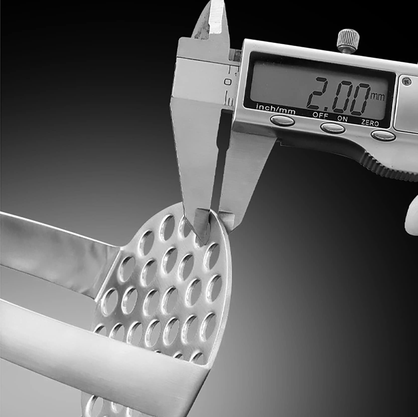 2 schiacciapatate in acciaio inox con manico in legno (1 grande + 1 piccolo), schiacciapatate da cucina, schiacciapatate per spremere carote, banane, fagioli, zucca, frutta