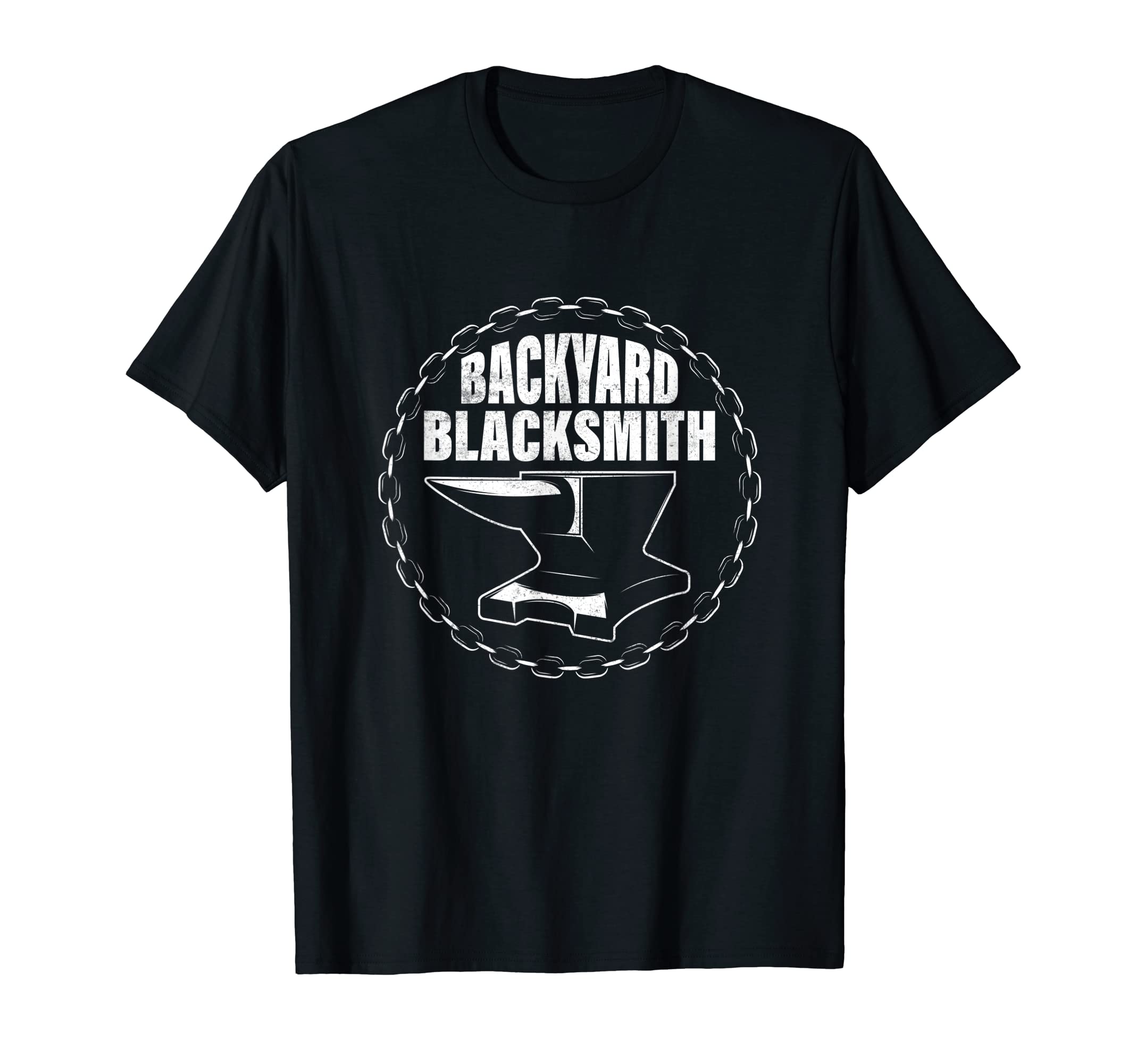 Backyard Blacksmith Ironworker Forger Farrier T-Shirt