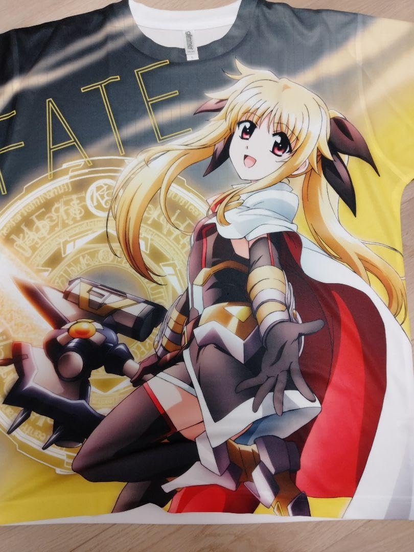 魔法少女リリカルなのは Detonation フルグラフィックTシャツ フェイト Amazon.co.jp: 魔法少女リリカルなのは Detonation フル