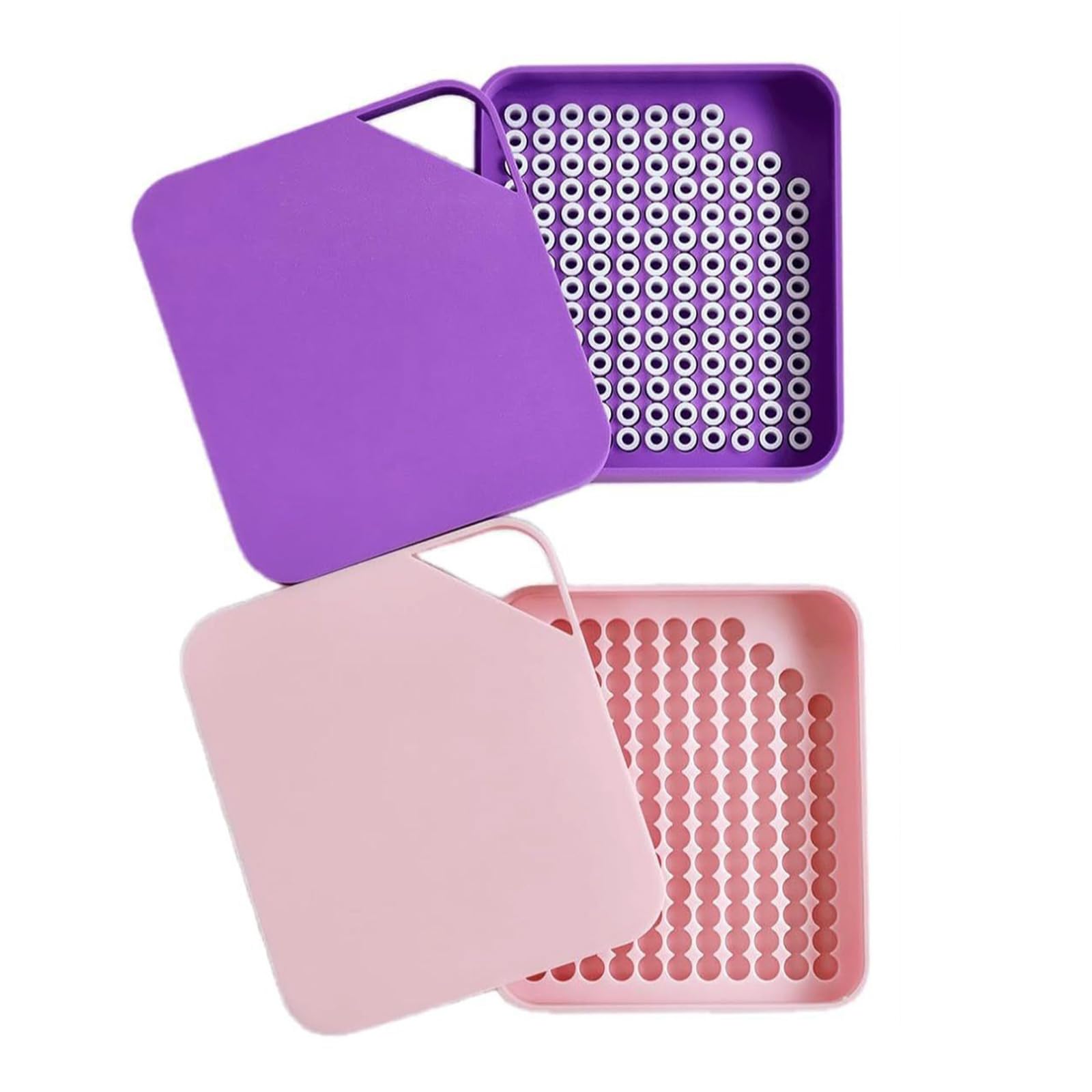 Portable Beads Calibration Tray for Multipurpose Lab and Crafting Use Beads Calibrator Tray Set