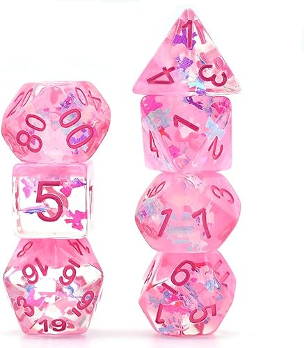 Miniatura 191 de UDIXI - Juego de dados poliédricos DND; juego de dados para Dungeons & Dragons, dados de calavera para DND, RPG, MTG y otros juegos de mesa