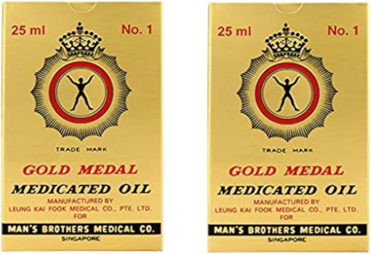 Gold Medal Medicated Oil (25ml Pack of 2)
