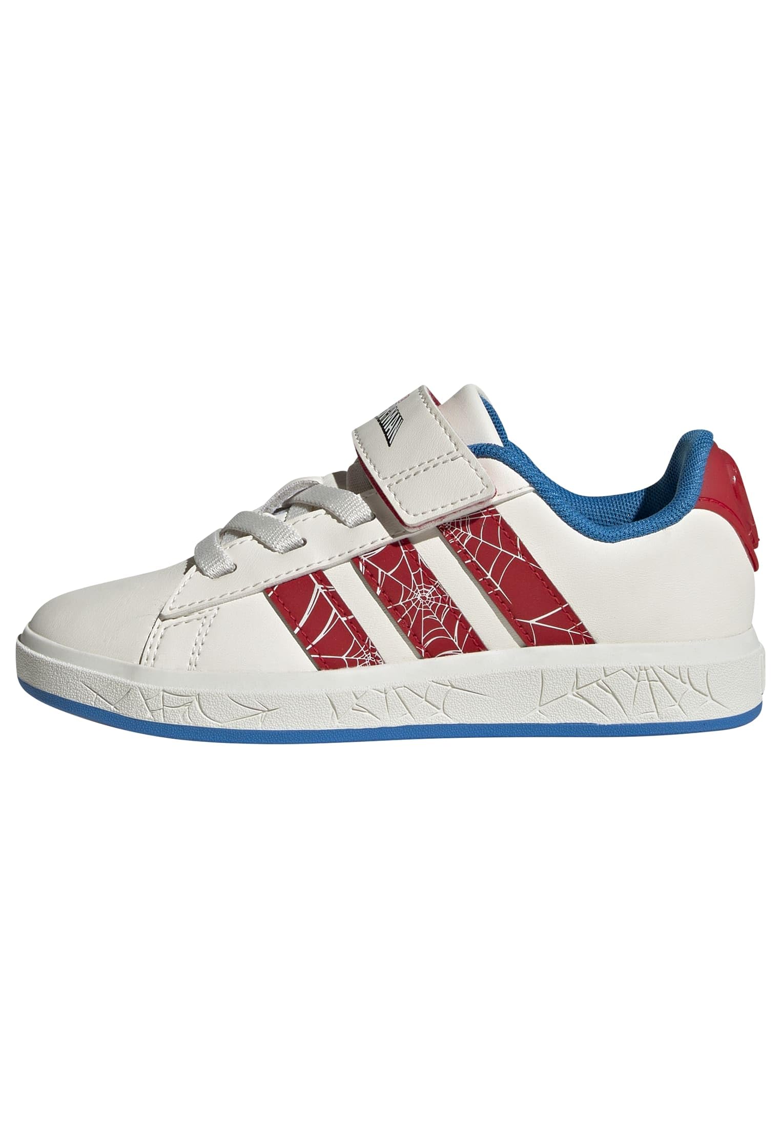 Adidas Unisex-Child Marvel Spider-Man Grand Court Tennis Shoe