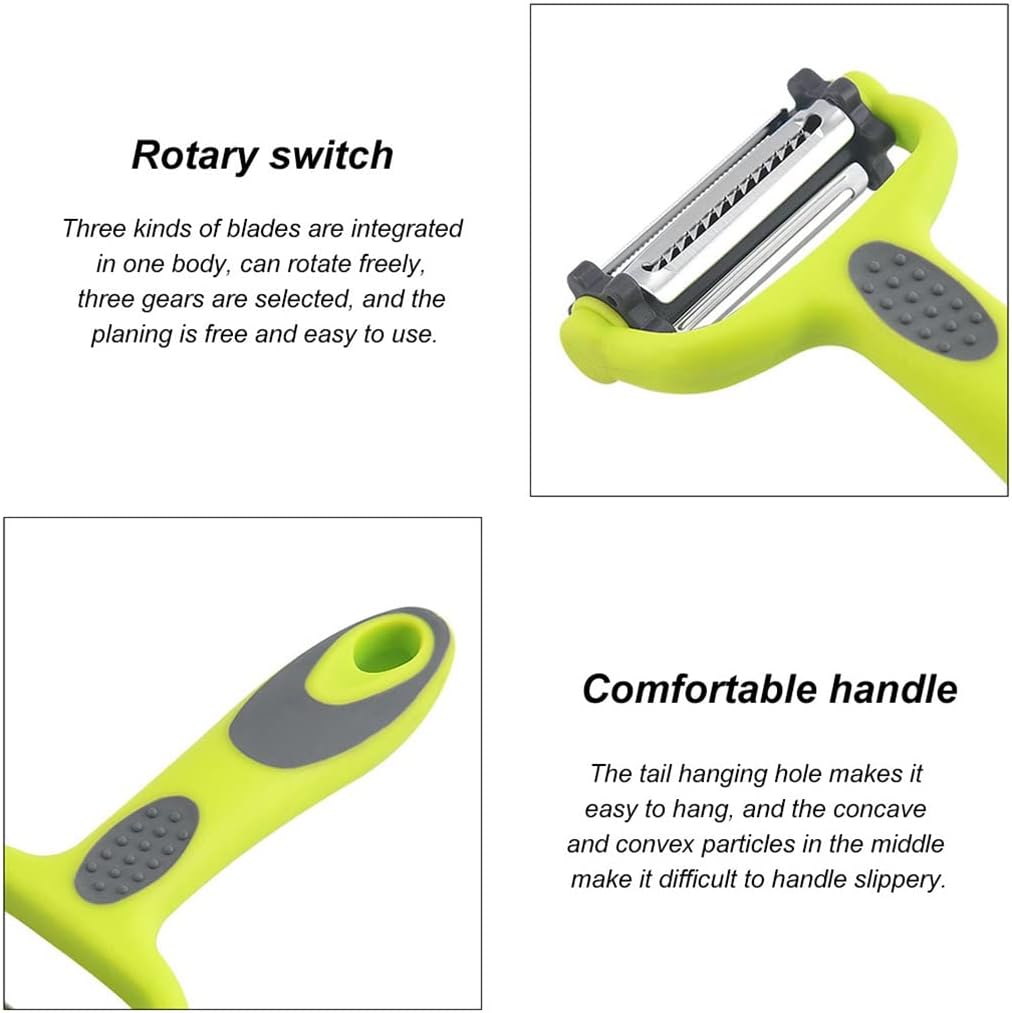 3 in 1 Vegetable Peeler Fruit Carrot and Potato