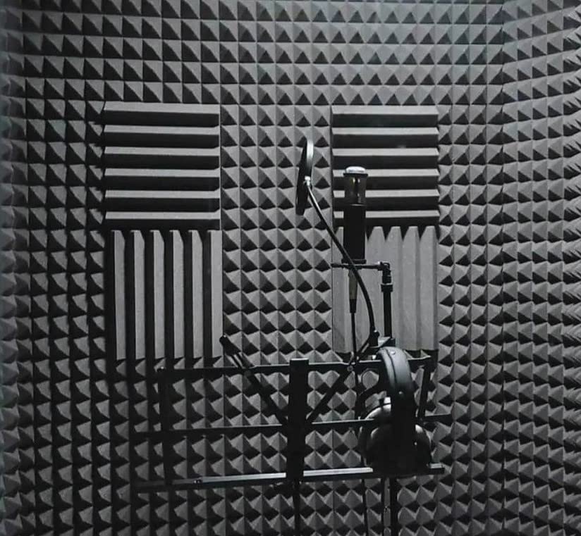 Foam Mart - Pyramid Acoustical Panels - 12 PACK - 2'' Thick Pyramids - Sound controlling Foam miniatura 6