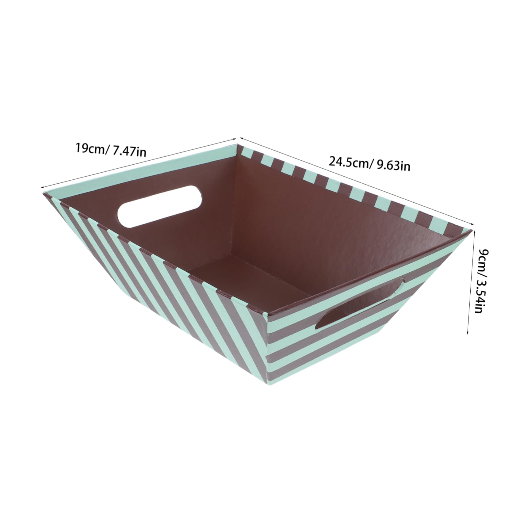 Brown Full Willow Basket