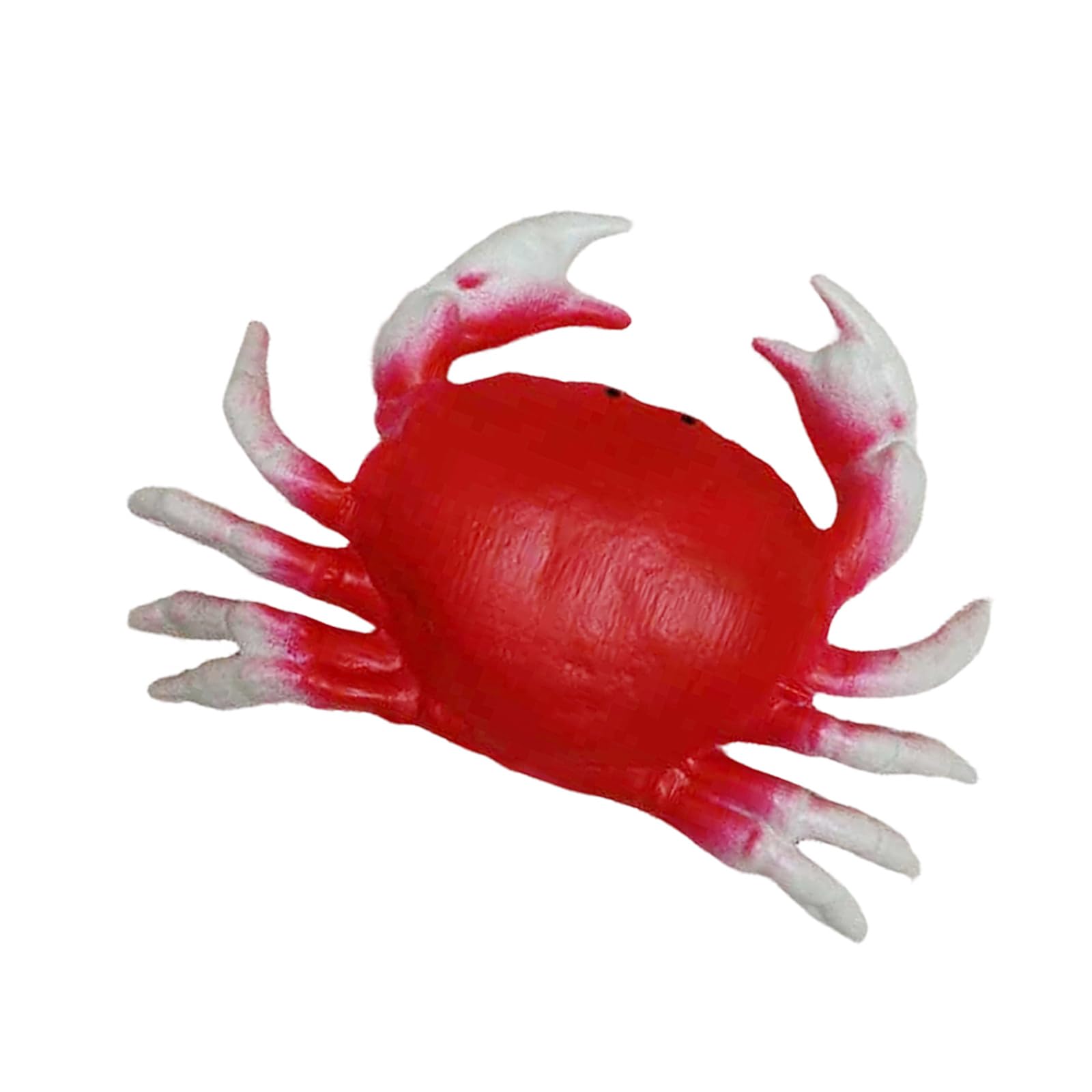 Pffiocix 1 / 2Pcs Simulated Crabs Figurines User Friendly ABS Materials Table Decoration Perfect for Kitchen and Marine Decors Window Display Decors