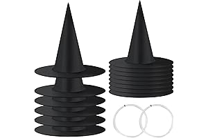 14 Pack Halloween Witch Hats, Perfect for Spooky Festivities