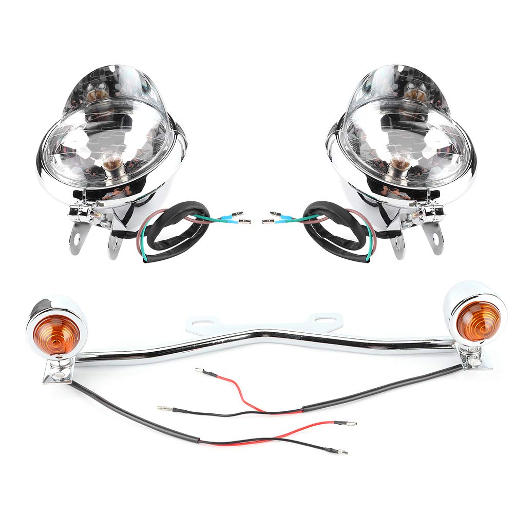 Wysoka jasność, Niski Pobór Mocy Lampa Przeciwmgielna, Niezbędne Akcesoria Montażowe, do Hondy Shadow VT 750 1100 VTX 1300 1800 z Chopperami/bobber/cruiser do zastosowań