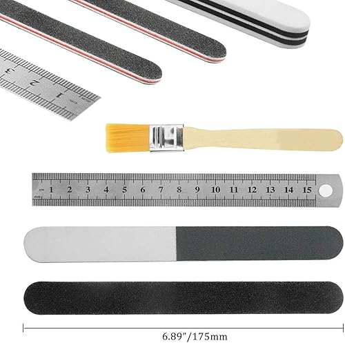 Miniatura 3 de Bigstone Kit de herramientas de construcción de 17 piezas Gundam para automóviles, aviones, edificios, Gundam, modelos de robots, reparación y