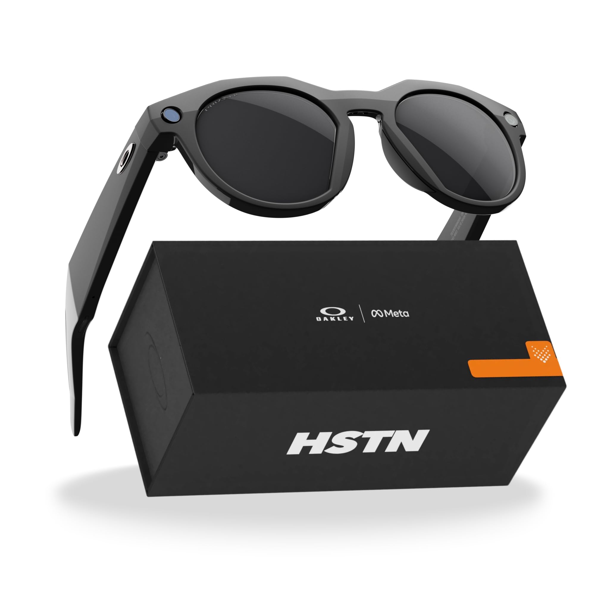 Oakley Meta HSTN, Black | Smart AI Glasses for Men, Women — Performance for Sports, Athletes — Camera, Audio, Video — 8 Hour Battery — 3K HD Resolution — Prizm™ Polarized Lenses-image-38