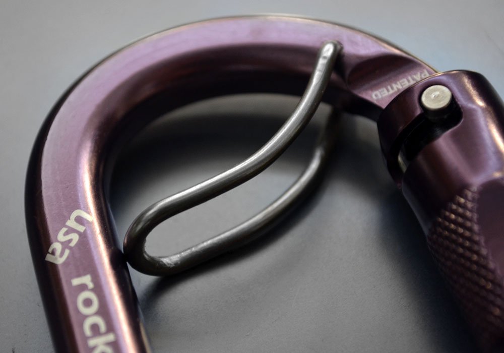 nasa　rock exotica rockD オートロック rockD Auto-Lock Carabiner Black
