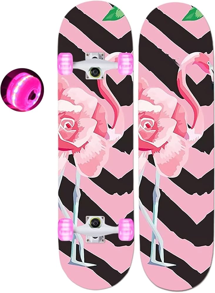 Amazon.co.jp: スケートボード かわいい 【高精度 静音 ホイール 採用
