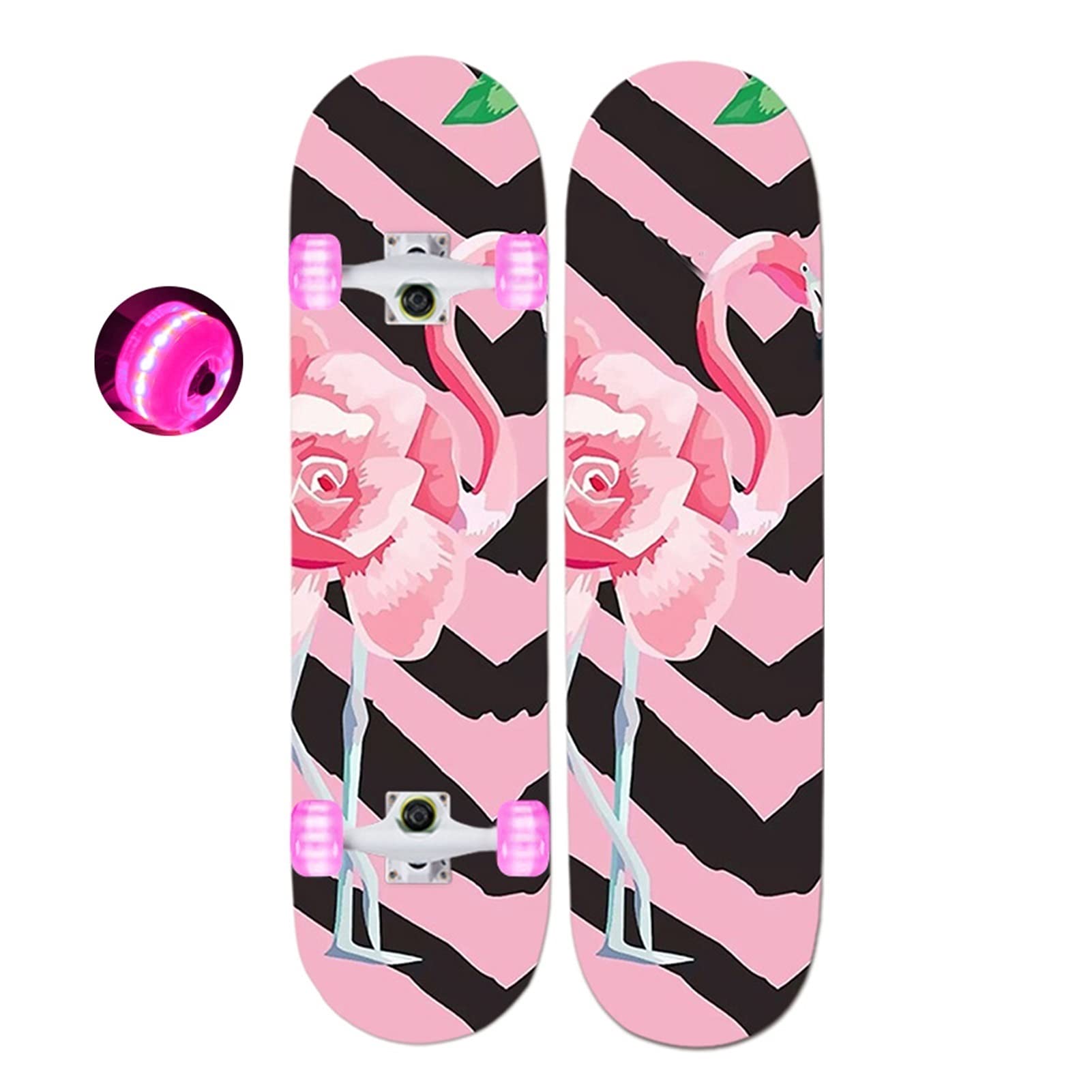 Amazon.co.jp: スケートボード かわいい 【高精度 静音 ホイール 採用